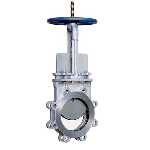 Knife gate valve